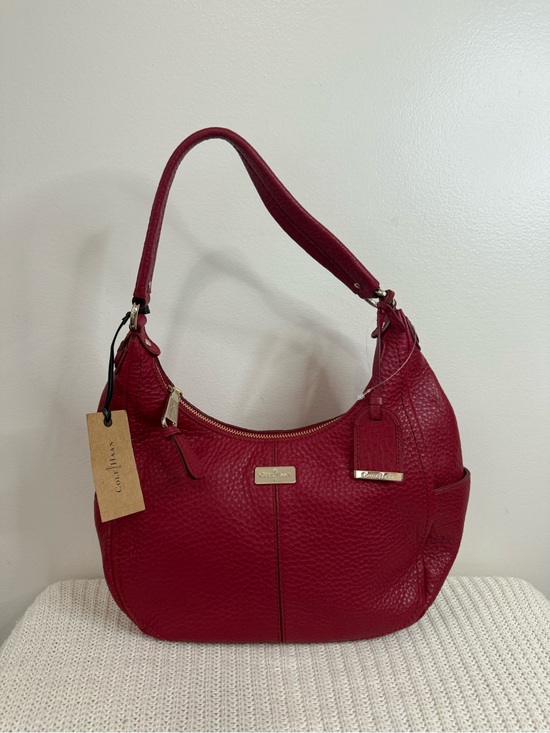 Coach Handbags - Cole Haan NWT  Pebbled Leather Hobo Bag in Velvet Red